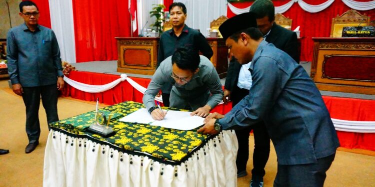 Paripurna Pengambilan Keputusan DPRD Terhadap KUA-PPAS APBD TH 2024