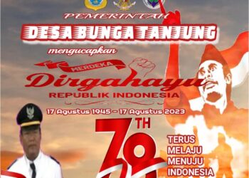 Pemerintahan Desa Bungo Tanjung Mengucapkan HUT RI ke 78