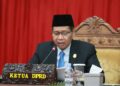 DPRD Tanjab timur Gelar Paripurna Mendengarkan Pidato Presiden RI Pada Penyampaian Keterangan Pemerintah Atas RUU Tentang APBN 2024
