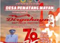 Pemerintahan Desa Pematang Mayan Mengucapkan Dirgahayu HUT RI ke 78