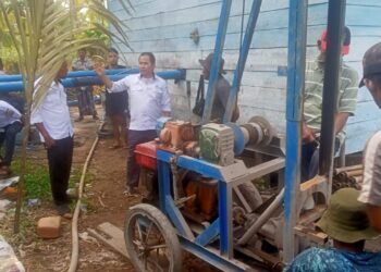 Kadis Perkim Lakukan “Monitoring” Kegiatan Proyek