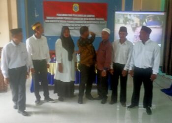 Sekda Safril Lantik Anggota BPD Desa Bungo Tanjung Dan Desa Sungai Jeruk
