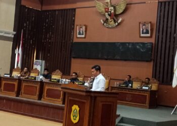 DPRD Kabupaten TanjabTimur Gelar Rapat Paripurna Penyampaian Laporan Hasil Kegiatan Banggar