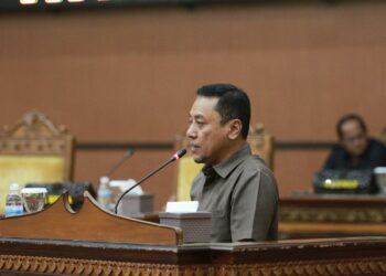 Rapat Paripurna DPRD Tanggapan Bupati Atas Pandangan Umum fraksi Fraksi Terhadap Nota Rancangan Perubahan APBD Tanjab Timur TA 2023