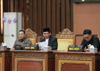 DPRD Tanjab Timur Gelar Rapat Paripurna Masa Persidangan 1 Tahun 2023- 2024 Dengan Agenda Penyampaian 3 Raperda