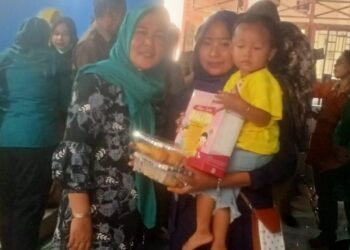 Terkait Stunting.     Tim TPPS Kunjungi Desa Telago Limo