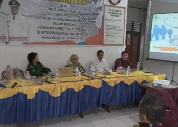 Tim Surveior kunjungi Puskesmas Rantau Rasau