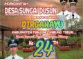 Pemerintah Desa Sei Dusun Mengucapkan Dirgahayu HUT Kab. Tanjabtim Ke 24
