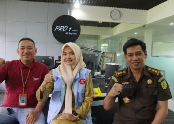Sambut Hakordia 2023, LPP RRI Tanjungpinang Adakan Dialog Interaktif Bersama Kejati Kepri