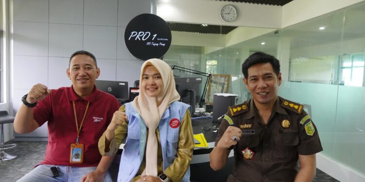 Sambut Hakordia 2023, LPP RRI Tanjungpinang Adakan Dialog Interaktif Bersama Kejati Kepri