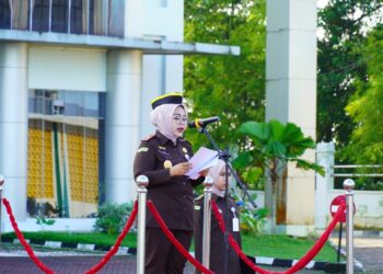 Wakajati Kepri Pimpin Upacara Peringatan Hari Anti Korupsi Sedunia 2023