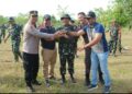Sambut HUT Kodam II Sriwijaya, Kodim 0416 Bute Bersama Forkopimda Lakukan Penanaman Pohon Untuk Masyarakat