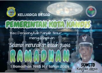 Pemerintah Desa Koto Kandis Dendang Mengucapkan Selamat Ibadah Puasa 1445 H