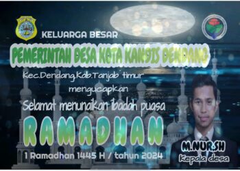 Pemerintah Desa Koto Kandis Mengucapkan Selamat Menunaikan Ibadah Puasa 1445 H