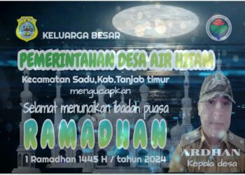 Pemerintah Desa Air Hitam Mengucapkan Selamat Menunaikan Ibadah Puasa 1445 H