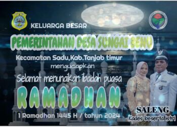 Pemerintah Desa Sungai Benuh Mengucapkan Selamat Menunaikan Ibadah Puasa 1445 H
