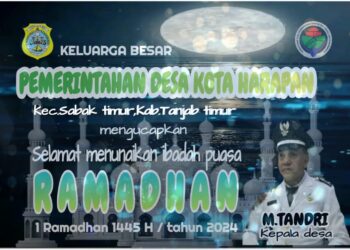 Pemerintah Desa Kota Harapan Mengucapkan Selamat Menunaikan Ibadah Puasa 1445 H