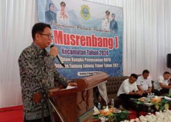 Tujuh Anggota DPRD Dapil 1 Hadiri Musrenbang Di Kec Sabak Timur