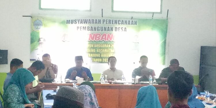 Tiga Anggota DPRD TJT Hadiri Musrenbang Di Kec Rantau Rasau