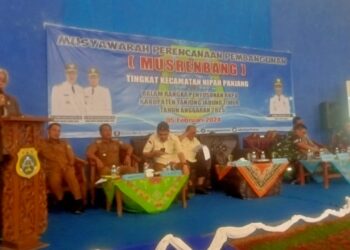 Anggota DPRD TJT Dapil 11 Hadiri Musrenbang RKPD 2025 Di Kec, Nipah Panjang