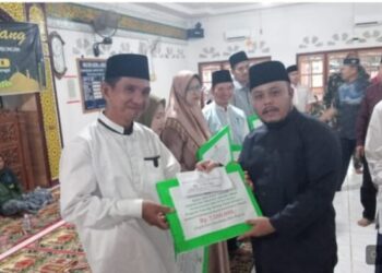 Wabup Dan Sekda Tanjabtim Hadiri Safari Ramadhan Kecamatan Geragai