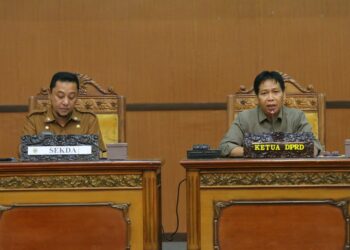 DPRD Gelar Rapat Paripurna Penyampaian Nota Pengantar LKPJ Tahun Anggaran 2023