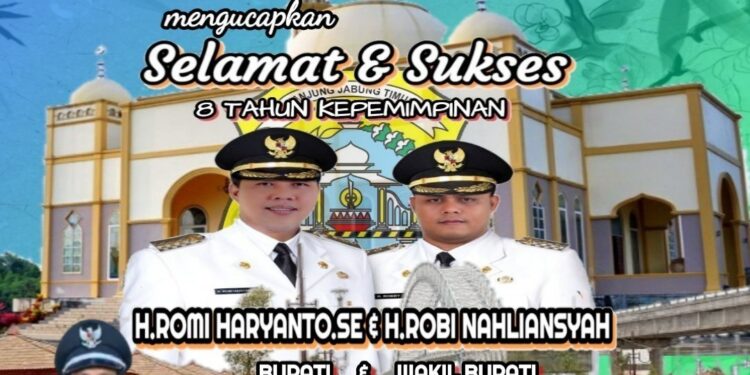 Pemerintah Desa Simpang Jelita Mengucapkan Selamat & Sukses 8 Tahun Kepemipinan Bupati Tanjung Jabung Timur