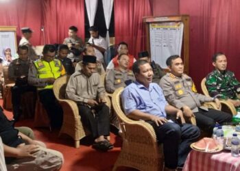 Bupati Romi Gelar vicon Bersama Kapolda Jambi Guna Memantau Kantibmas Jelang Malam Idul Fitri 1445 H