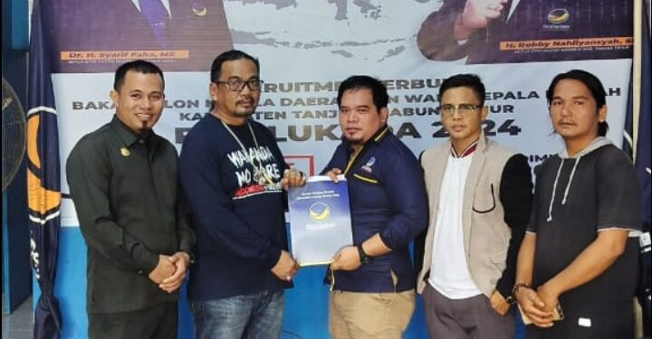 Daftar Di Nasdem, Yudi Hariyanto,SE Nyatakan Sikap Maju Pilkada Tanjung Jabung Timur