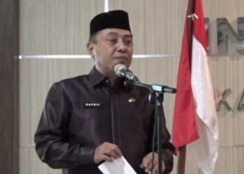 Sekda Sapril Lantik Sejumlah Jabatan Fungsional