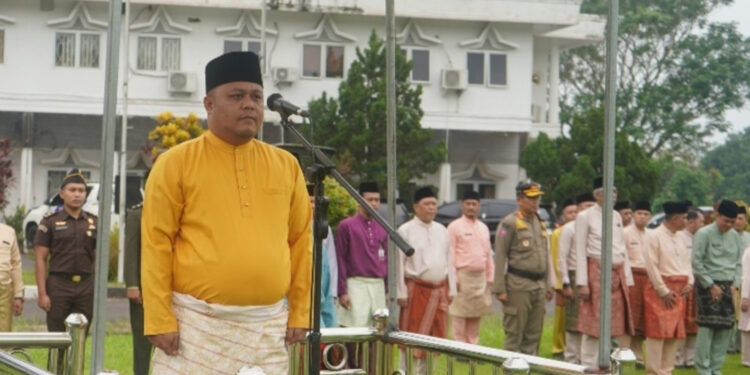 Wabup Robby Nahliansyah Pimpin Upacara Peringatan Hari Lahir Pancasila Ke-79 Tahun 2024