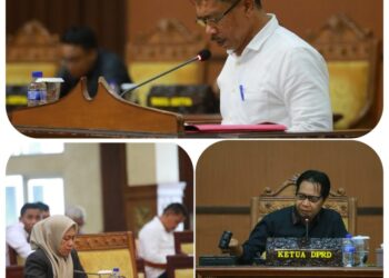 DPRD Tanjung Jabung Timur menggelar Rapat Paripurna tentang Jawaban Eksekutif terhadap Pandangan Umum Fraksi-Fraksi