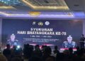 PT.Pelindo Regional 2 Jambi Berpartisipasi dalam Syukuran Hari Bhayangkara ke-78 Tahun 2024