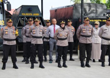 1 Personel PNS Polri Polresta Jambi Naik Pangkat Periode 1 Oktober 2024