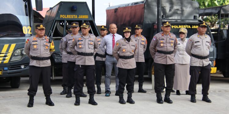 1 Personel PNS Polri Polresta Jambi Naik Pangkat Periode 1 Oktober 2024