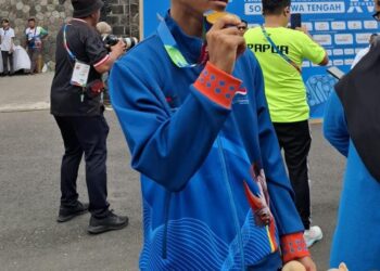 Rifor Maringga, Atlet Kota Tangerang Persembahkan Medali Emas Perdana untuk Banten di Peparnas XVII Solo