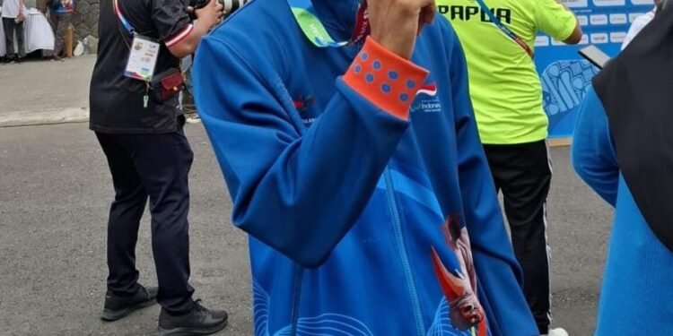 Rifor Maringga, Atlet Kota Tangerang Persembahkan Medali Emas Perdana untuk Banten di Peparnas XVII Solo