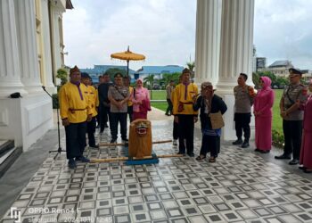 Suasana Haru Pelepasan AKBP Ruli Andi Yunianto SIK Akhiri Jabatan Wakapolresta Jambi