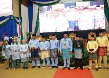 Dewan Perwakilan Rakyat Daerah (DPRD) Kabupaten Tanjung Jabung Timur sukses menggelar Rapat Paripurna Dalam Rangka HUT Kabupaten Tanjung Jabung Timur Ke-25