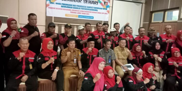 DPP Lipka provinsi Jambi mengadakan seminar dengan tema upaya pencegahan dan penanganan konflik pertanahan untuk wujud kan keadilan pertanahan