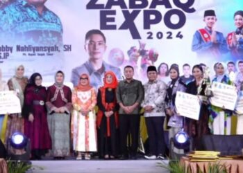 Plt Bupati Robby Secara Resmi Menutup Kegiatan Zabag Expos 2024