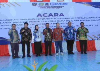 Kakanwil Ditjen Pas Jambi Resmikan Kepengurusan Koperasi Inkopasindo
