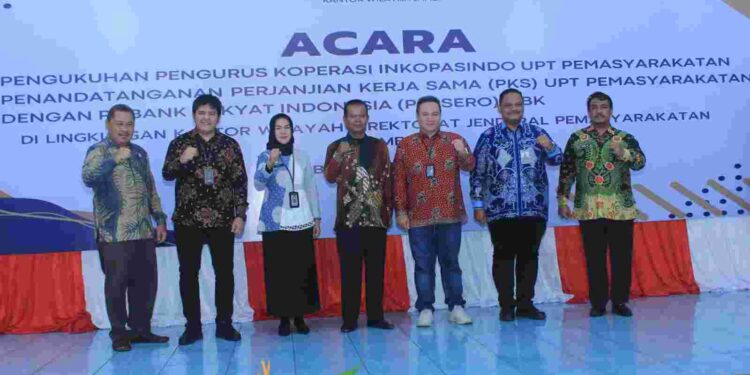 Kakanwil Ditjen Pas Jambi Resmikan Kepengurusan Koperasi Inkopasindo