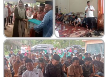 Bupati Dan Wabup Tanjabtim Hadiri Safari Ramadan Di kec Geragai