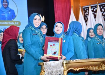 Diah Utami ST MT, DiLantik Sebagai Ketua TP PKK Dan  Ketua Dekranasda Tanjabtim