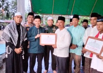 Wabup Muslimin Tanja Hadiri safari Ramadan 1446 Hijriyah di kecamatan Rantau Rasau