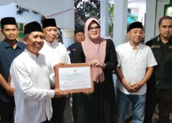 Bupati Dillah Hich Hadiri Safari Ramadhan Di Kecamatan Nipah Panjang 