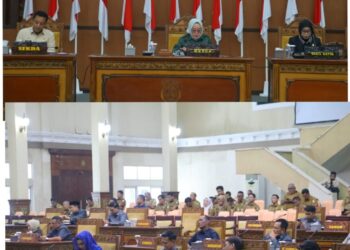 Paripurna DPRD Tanjabtim, Lima Fraksi Sampaikan Pandangan Umum Atas LKPJ Bupati 2024 