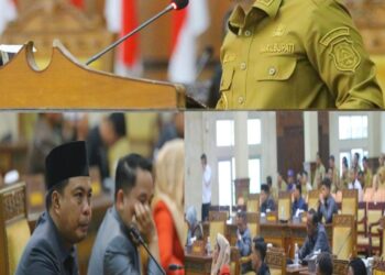 Paripurna DPRD Tanjabtim, Penyampaian Jawaban Eksekutif Terhadap Pandangan Umum Lima Fraksi 
