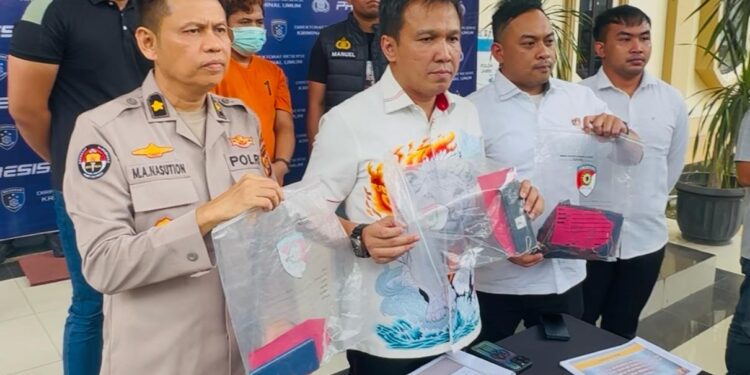 Ditreskrimum Polda Jambi Bersama Satreskrim Polres Muaro Jambi Ungkap Kasus Pelecehan dan Pencurian Terhadap Mahasiswi di Kosan